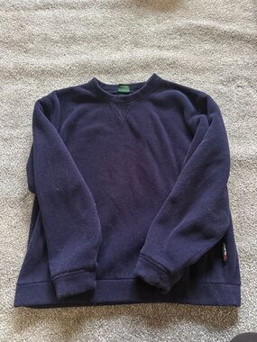 Cabela's Men's Dark Navy Crewneck Sweatshirt